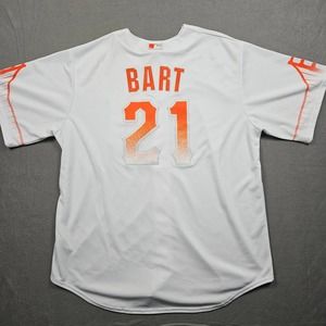 San Francisco Giants Nike Jersey City Connect Mens XL Bart #21